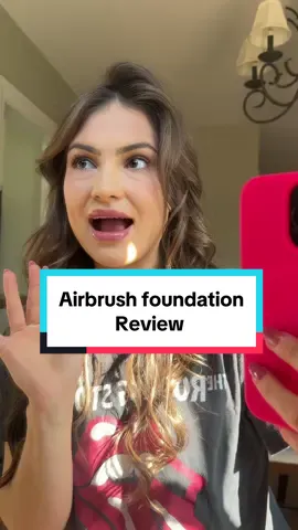 At home airbrush thats worth the hype! 🙌🏼 #fyp #airbrush #makeup #glam #makeuptutorial #makeuphacks 