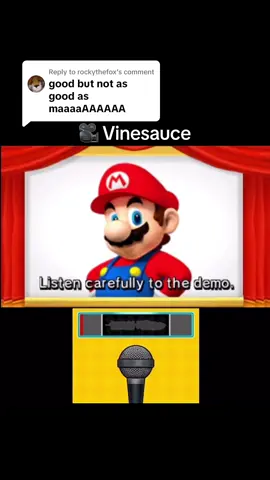 Replying to @rockythefox maaaaAAAAA! 🗣️ #mario #wii #gaming #vinesauce #funny #3ds #choicestvoice 