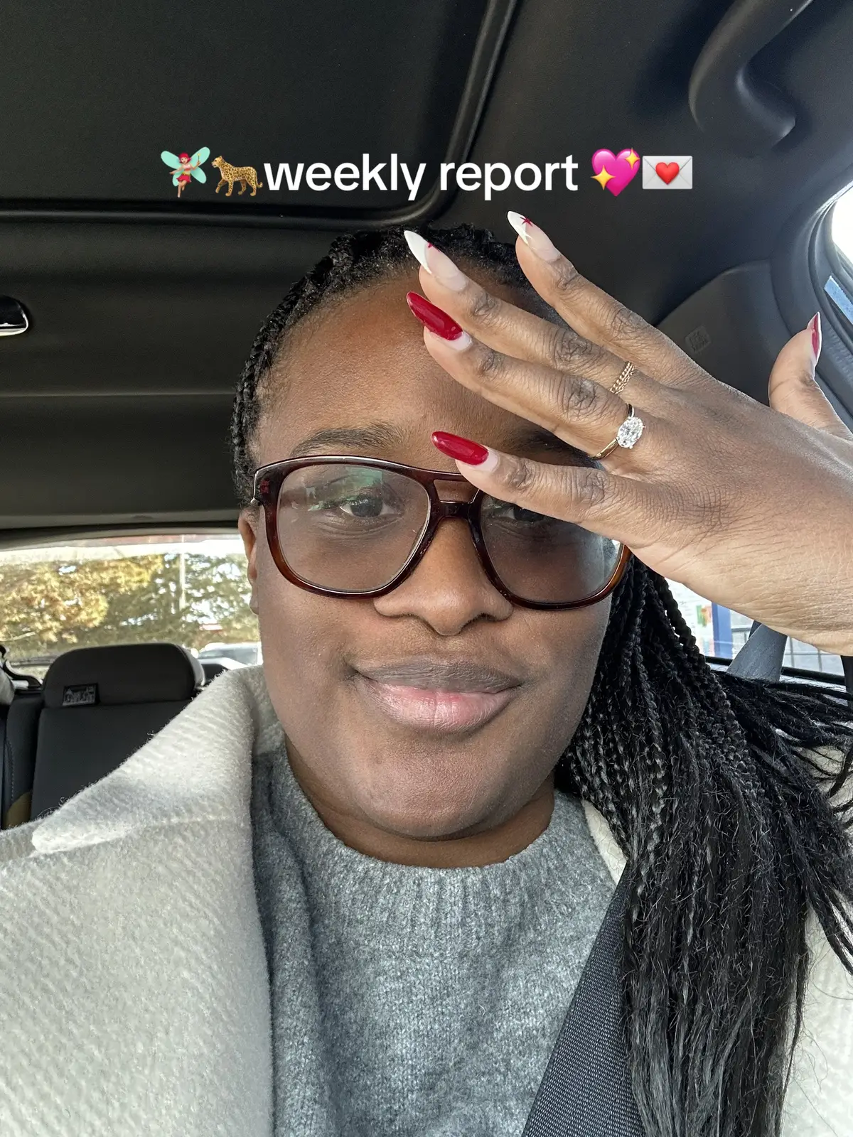 checking in for my weekly report !! Supes exciting things to report on 🫡💍🤭 #lifestyleinfluencer #WeekendVibes #weeklyhighlights #weeklyreport #engaged #engagement #bridetobe #eastwestring 