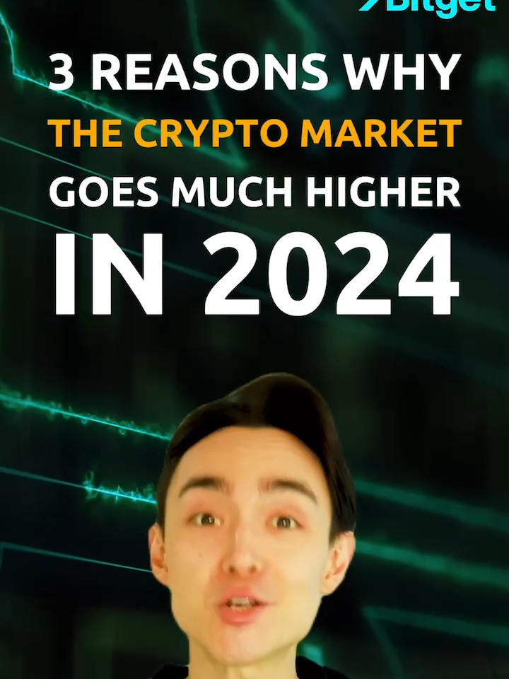 3 Reasons Crypto Will Explode in 2024 📈🚀 #fyp #crypto #btc #eth #cryptonews