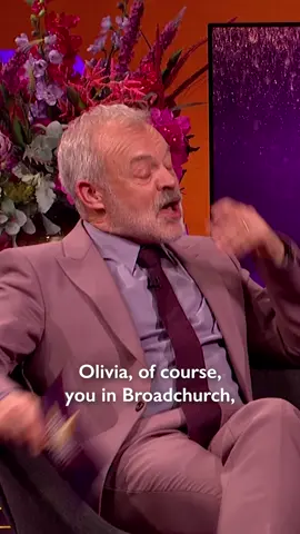 Olivia Colman's big 'Broadchurch' secret... #thegrahamnortonshow #murdermystery #broadchurch