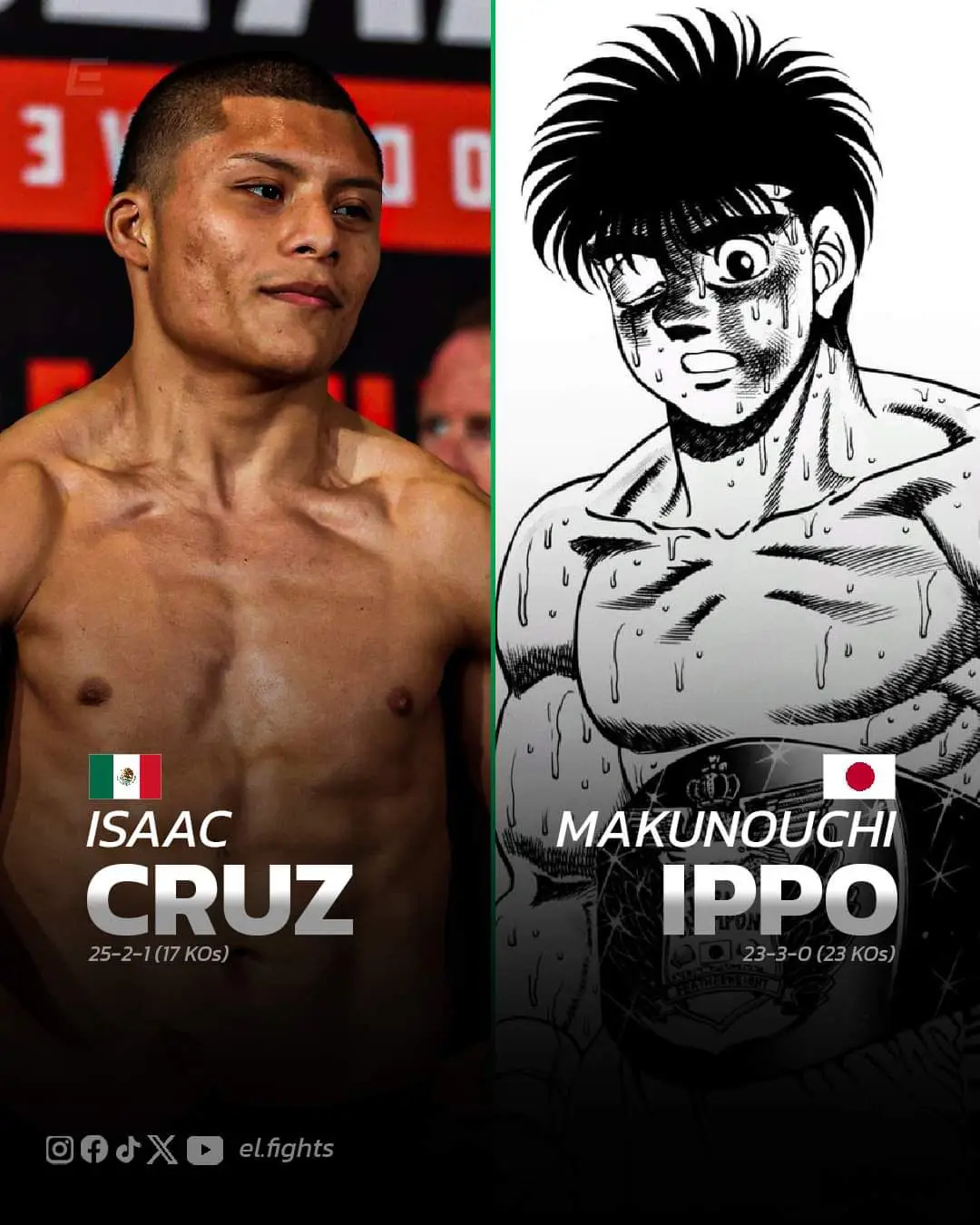 #boxing #boxing🥊 #knockout #fighter #isaaccruz #ippo #manga #ข่าวมวย #มวยสากล #มวยโลก 