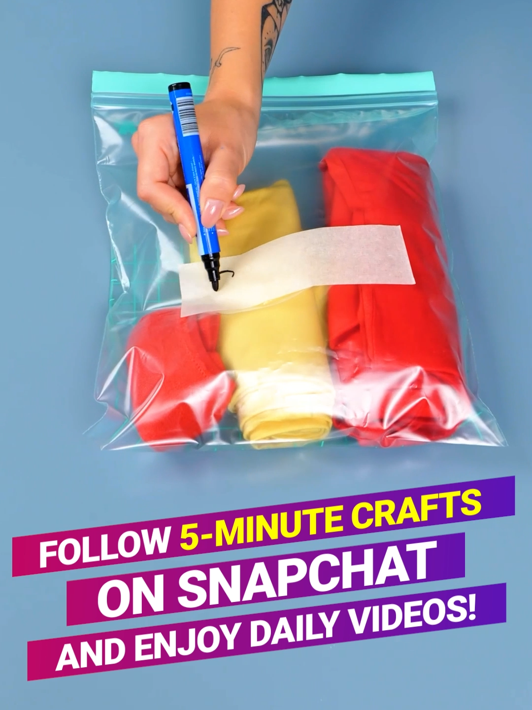 Follow 5-Minute Crafts on Snapchat by clicking the link on our bio! ❤️  #5minutecrafts #newpage #followus