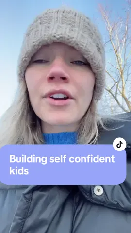 Do you struggle with this as a mom? How do help your kids build confidence? What tactics do you use? Love to know! #MomsofTikTok #selfconfidentkids #kidssocialskills 
