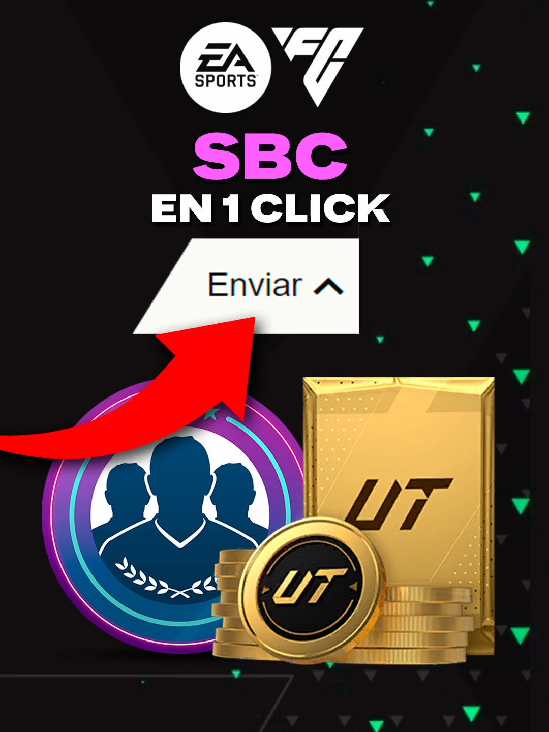 ⚡Como HACER SBC MÁS RAPIDO con SOLO 1 BOTÓN en EA FC 24 #EAFC #EAFC24 #fifa24 #futchampions #SCB #fifa #FC24