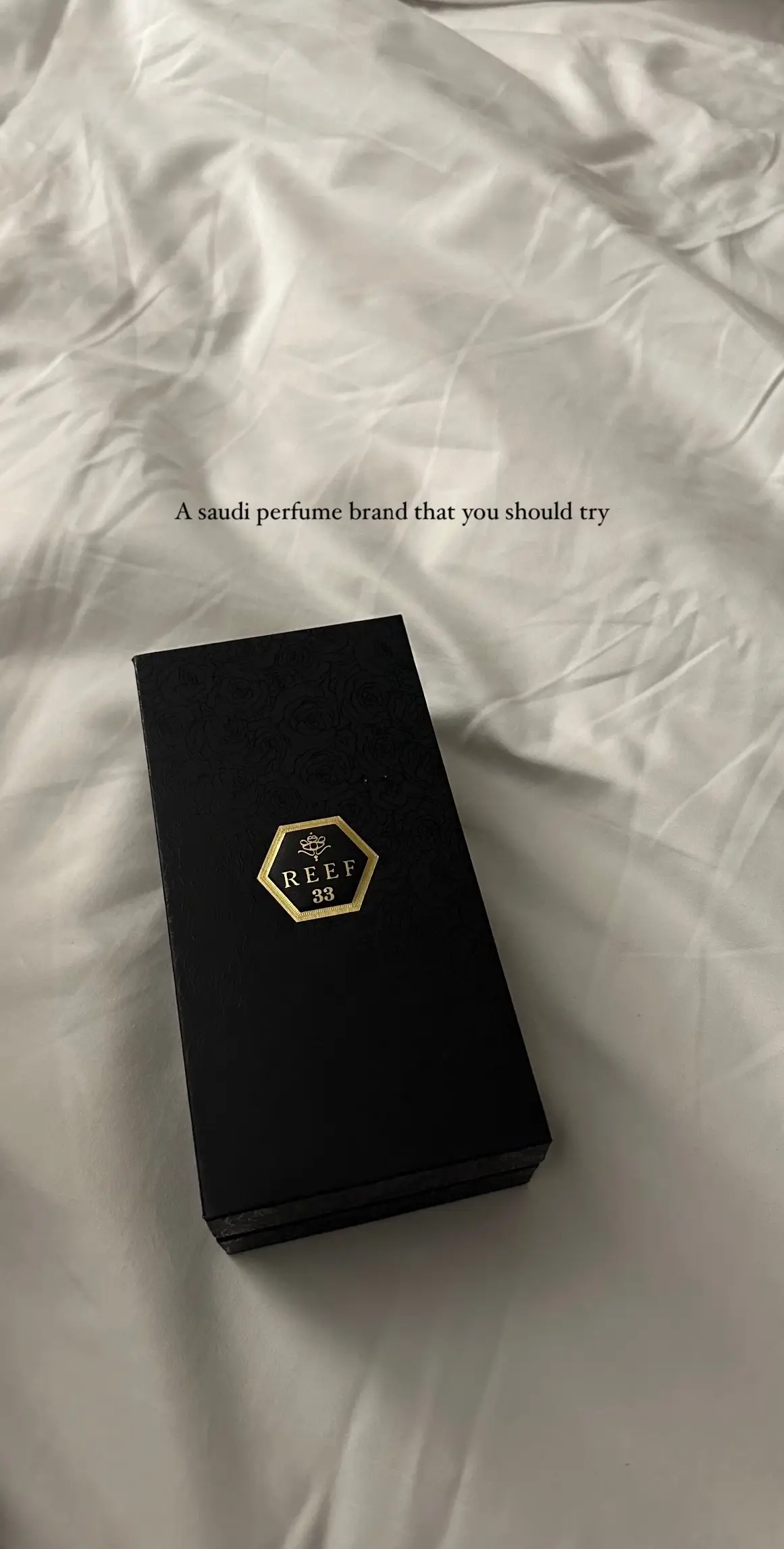 If you want to try out other middle eastern brand other than Qissah, this is a sign to try Reef. I got myself 33, sweet and long losting (tried and tested) swipe to see my other favs #قصة #gissah #reef #perfumetiktok #perfumetok 
