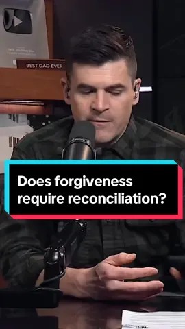 Forgiveness does not mean reconciliation.  Delony  #forgiveness #howtoforgive #reconciliation #relationshipadvice #relationshipproblems #boundarysetting #movingon #MentalHealth #johndelony 