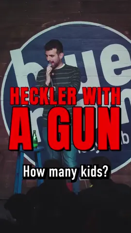 This is one heckler that will stay with me for a while.  #crowdwork #heckler #sammorril 