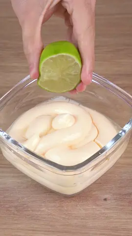 Squeeze lemon juice on some mayonnaise, that's McDonald's secret #cooking #Recipe #EasyRecipe #quickrecipes #cook #sauce #fyp 
