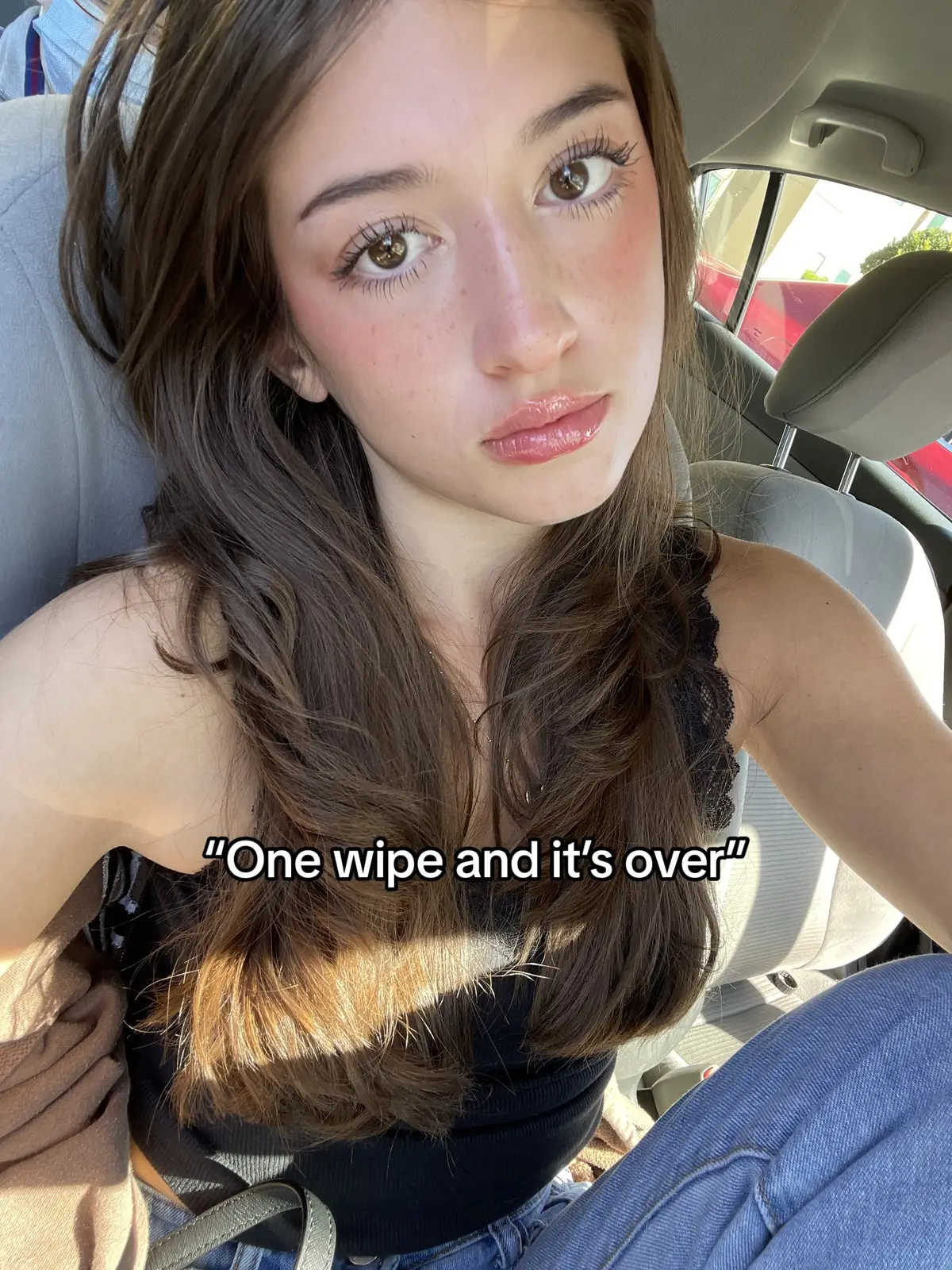 Bad lighting, bare face, thats just life