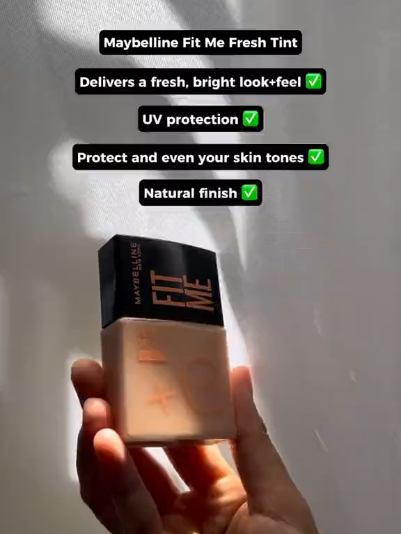 Say HELLO to your new makeup tint + skincare with Maybelline Fit Me Fresh Tint🍊 a skin tint with makeup AND skincare benefits ✨ #MaybellineSG #MaybellineSingapore #MaybellineFitMeFreshTint #FitMeFreshTint