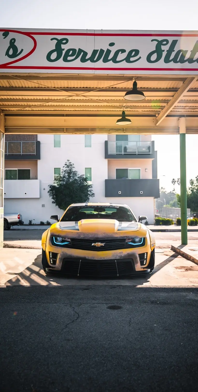 What Transformers movie location is this? 🤔 #chevy #camaro #transformers #bumblebee #autobots #build #details #wrap #photography #rust 