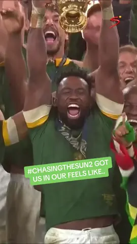 “Nobody knows me like you do. Nobody gon' love me quite like you” 🏆🇿🇦  #chasingthesun2 is less than five weeks away 😁  #springboks #bokrugby #tiktoksa #tiktoksouthafrica #rugbyworldcup #siyakolisi #southafrica 