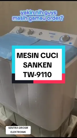 Mesin cuci 2 tabung Sanken ES-70MW kapasitas 9KG dan bergaransi resmi service #mesincuci #elektroniksemarang  #mesincucipromo #mesincucidiskon #mesincucigaransi #mesincucisanken #elektronik #elektronikmurah #elektronikgrosir #elektroniksemarang 