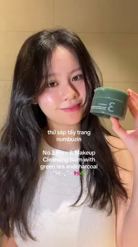 Sáp tẩy trang 2-in-1 tui yêuu gần đâyy 🌷🌱 #kbeauty #koreanbeauty #beauty #skincare #koreanskincare #saptaytrang #cleansingbalm #numbuzin #numbuzincleansingbalm #doublecleansing #blackhead #mundauden #skincaretips #porecleansing