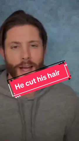He cut his hair!!! He looks so good ❤️❤️ #jensenackles #deanwinchester #spn #fyp #foryou #supernatural #performer #brothers #celebrity #celebrities #dad #family #spnfamily #entertainment #actor #Love #sexy #hot #batman #dc #dcuniverse 
