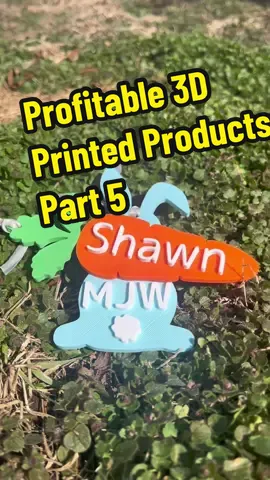 I counted more than a Dozen bestseller listings for these Easter Basket Tags, definitely opportunity to make money selling these. Link in my bio #3dprinting #3dprintshop 