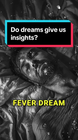 Do dreams give us insights? Yes. Apparently. #dreams #mindsetshift #interesting 