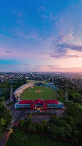 Beautiful Sylhet Stadium, More Green More Beautiful Place In the World ❤️ #sylhet #sylhetstadium #bdtiktokofficial #bangladesh #droneshot #weather #shuman1