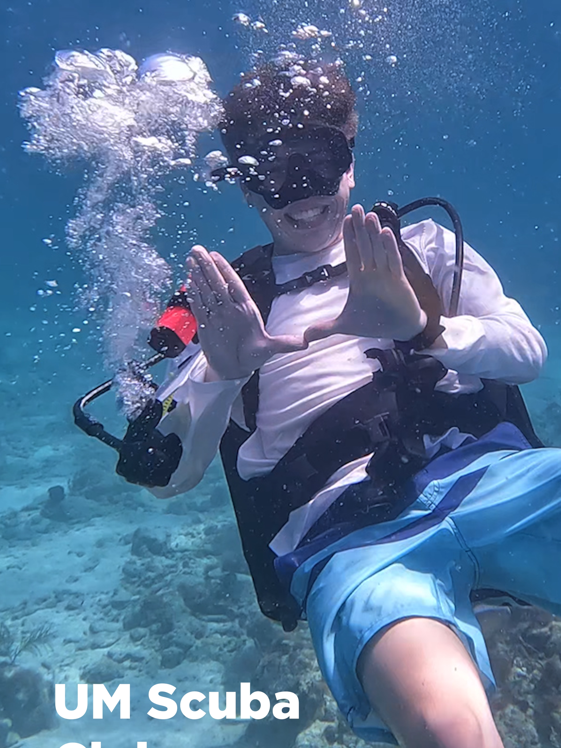 Take a dive with our #umiami scuba club. 🤿🙌🐠