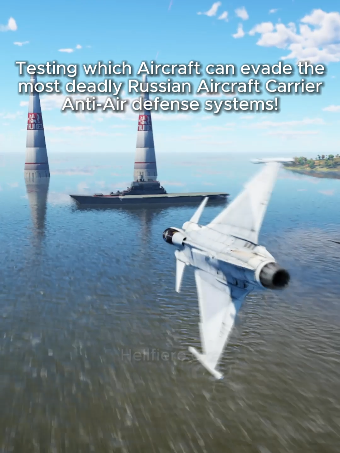 which aircraft can evade the most deadly russian aircraft carrier anti air defense? #warthunder #warthundertest #warthundervideo #gaming #aircraftcarrier