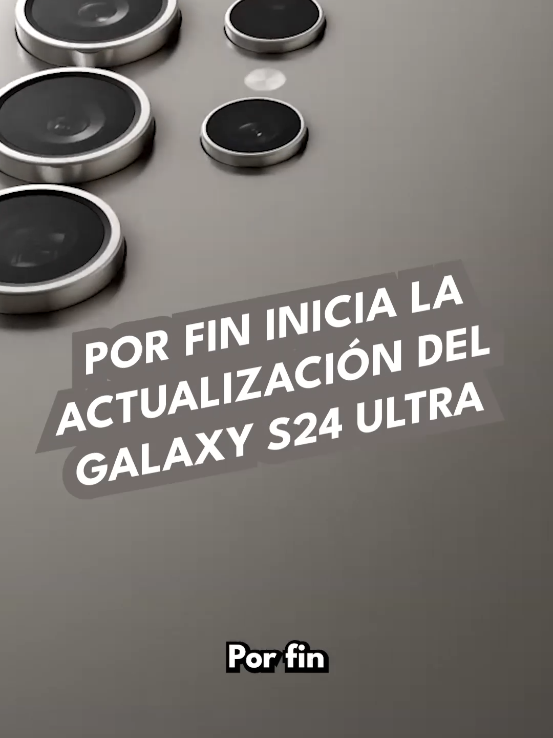 Por fin inicia la actualización del Galaxy S24 Ultra #celulares #smartphones #smartwatch #android#tecnologia #isamarcial #review #unboxing #elrecuento #noticias #samsung #galaxy #samsunggalaxy #galaxys24ultra