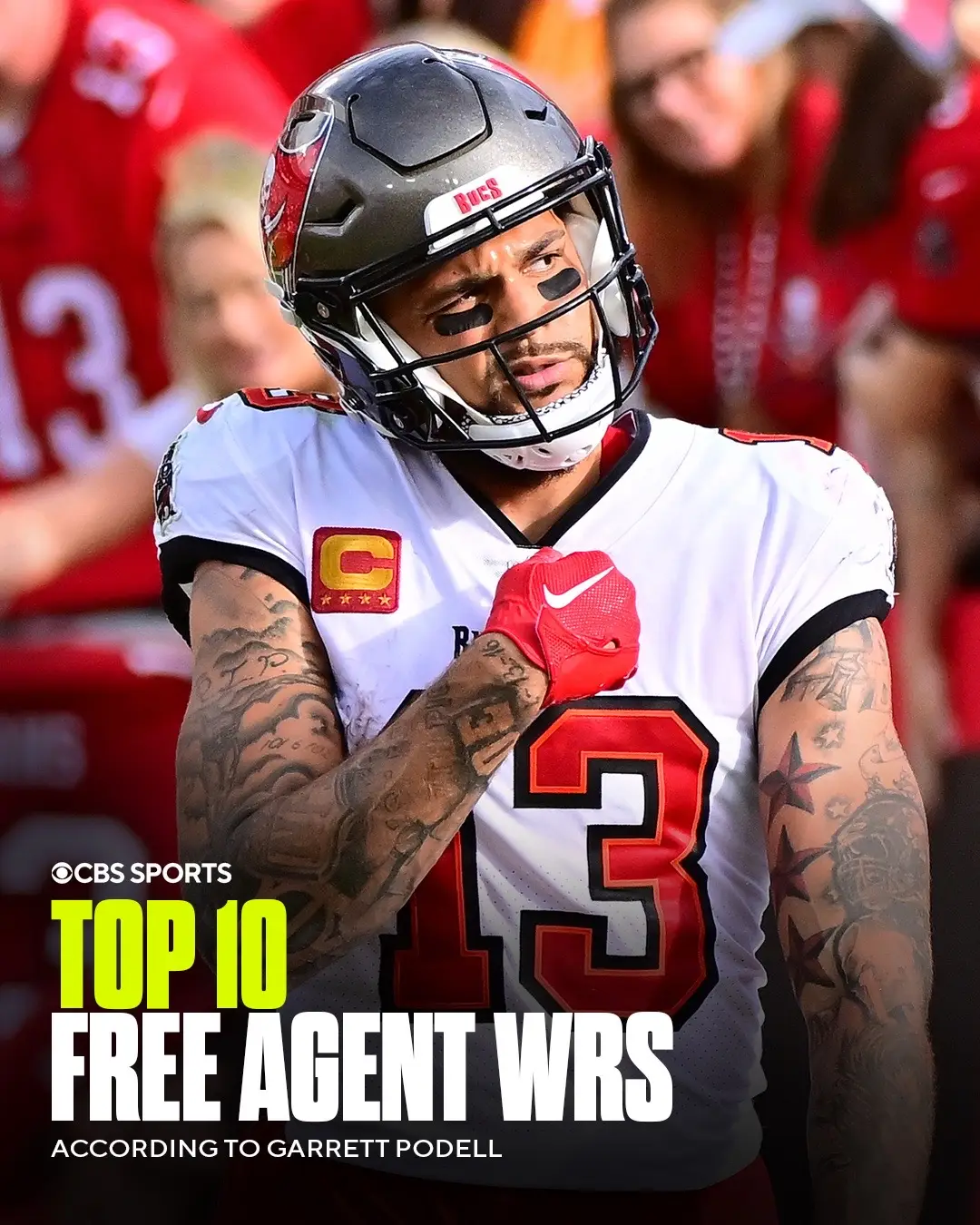 Agree with this list? 🤔 #nfl #freeagency #teehiggins #mikeevans 