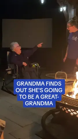 This is the wholesome moment a grandmother discovers she's going to be a GREAT-grandmother — and her reaction will warm your heart.   🎥 Brittany Neff via ViralHog #wholesome #cute #surprise #family #ConSantanderConecto 