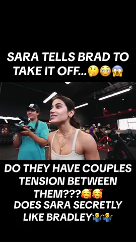 does sara secretly like bradley🥰🤷‍♂️#sarasaffari #bradleymartyn #zooculture #rawgear 
