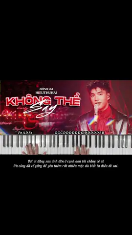 [Phần94] Không Thể Say | Piano Cover #khongthesay #hieuthuhai #song24 #aristamusiccenter #tutorial #piano #pianocover #trending #xuhuong #pianotutorial #nhachaymoingay #karoke 