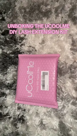 Unbox with me cluster lashes from Ucoolme diylashes #diylashextensions #ucoolmelashes ##diylashesathome #diylashes 