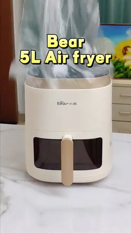 Bear Air fryer na pwede pang bake at mag luto ng healthy food para sa inyong pamilya. Kaya checkiut na #airfryer #5liter #fyp #TikTokPromote #bearphilippines 