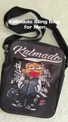 Kalmado Sling Bag for Men, 100 plus lang to , dami pang available design na pagpipilian #fyp #slingbag #menbag #bagformen #kalmado #kalmadobag #bag #men #smallbag 
