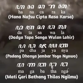 Arti Hanacaraka aksara Djawa #aksara  #hanacaraka  #aksarajawa 