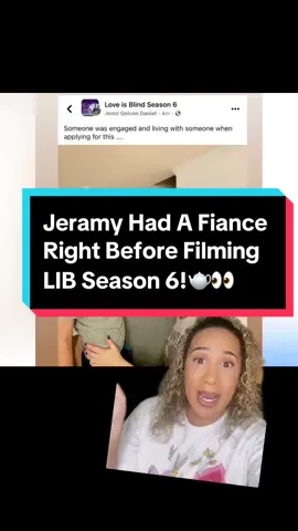So it appears that Jeremy had a fiancé right before he started filming Love Is Blind Seasin 6. 👀 The ex fiancé’s mom posted this photo today on Facebook and said that they were still together when he applied to go on the show.  oooopppp!!! 🫖☕️🍵 #loveisblindnetflix #loveisblindtok #loveisblindseason6 #loveisblind #loveisblindnetflix #loveisblindcharlotte