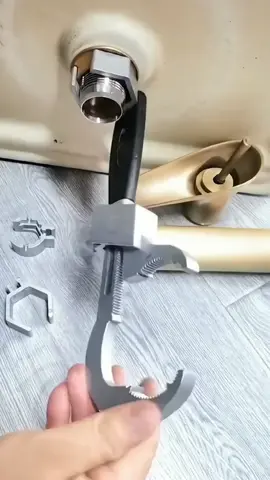 Multifunctional large opening bathroom wrench sink wrench🛠#tool  #tools  #toolstoday  #wrench  #bathroom  #faucet  #faucetfailure  #toolhack  #toolband  #fyp  #useful
