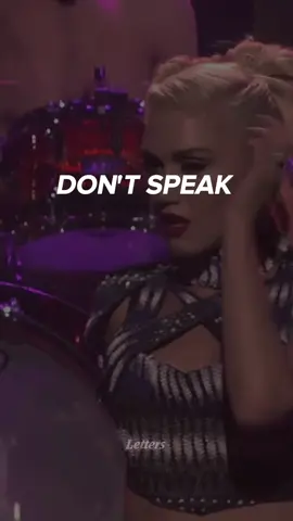 No Doubt - Don’t Speak (Sub Español + Lyrics) #dontspeak #nodoubt #letrasdecanciones #subespañol #lyrics #musica #music #fyp 