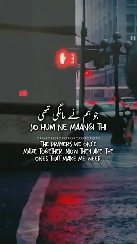 Jo Hum Ne Maangi Thi Sath Mil Kay #lyricsvideo #urdupoetry #foryourpage 