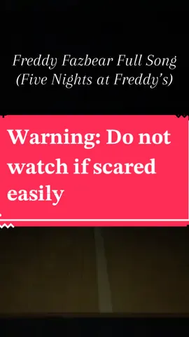 ⚠️Warning: Creepy background⚠️ #fnaf #lightsout #freddyfazbearsong #creepy 