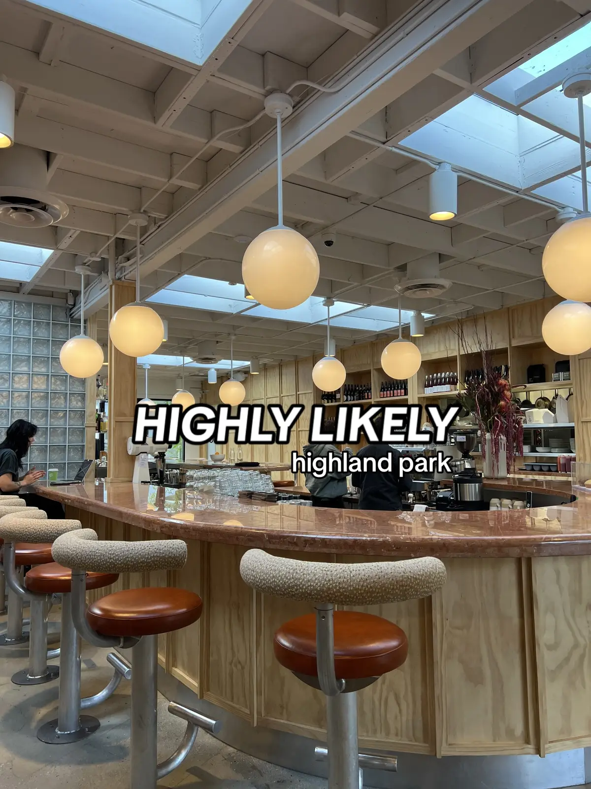 the danish was delish, the matcha was yummy and the vibes were there 💚 would visit again! | @Highly Likely  #highlylikely #lacoffeeshops #losangeles #losangelescoffeeshop #matcha #discoverla #infatuationla #highlandpark  highland park, la coffee shop, discover la 