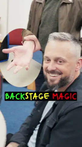 Backstage #magic #befunnytour #magician #sleightofhand @MeirYedid @Thehomelesspimp 