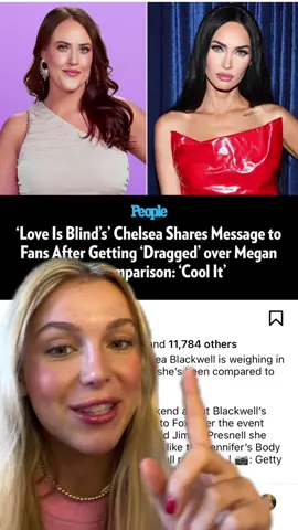 #greenscreen anyone else have absurd celebrity look alikes?? #loveisblind #celebritylookalike #celebritynews #meganfox #chelseablackwell #popculture 