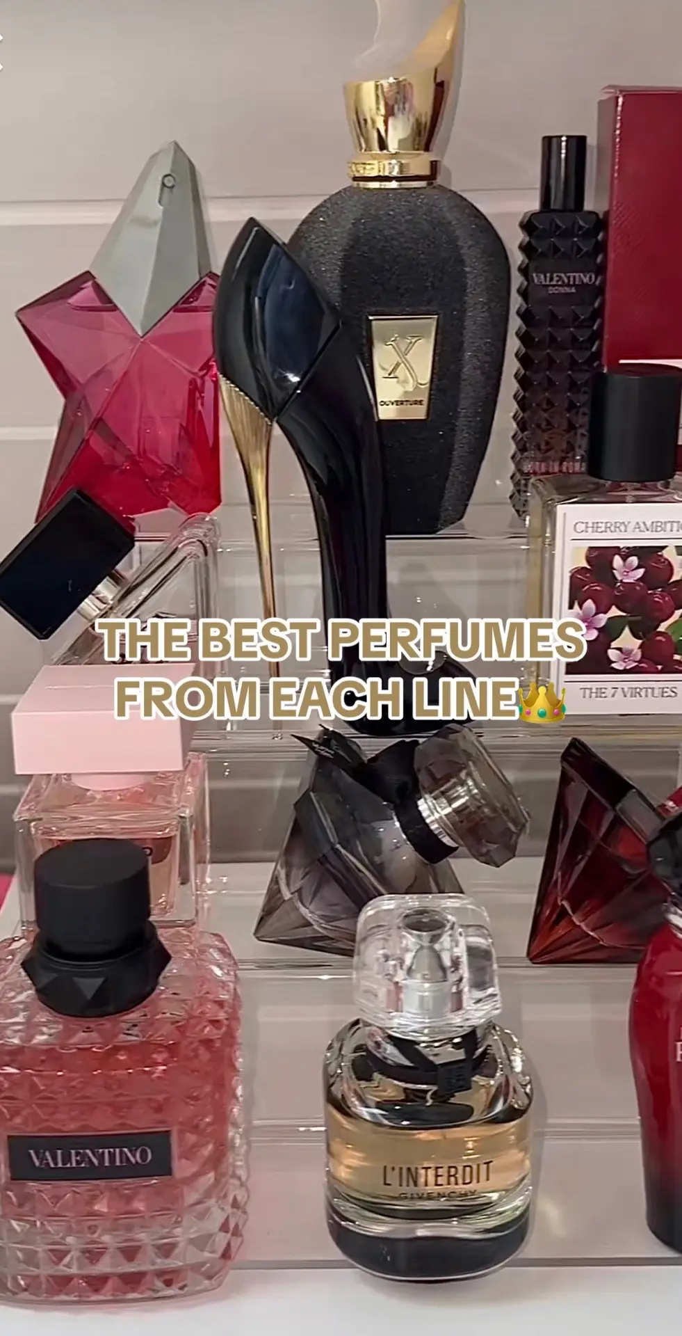 this is was so much fun!! I always had 2 favs but I guess thats okay for now.🤍 #perfumes #perfume #perfumetiktok #thisorthat #ysllibre #lostcherry #goodgirlcarolinaherrera #valentinoborninroma #givenchy 