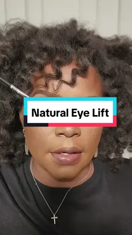 Lifted eye tricks! It's all an illusion. #MAKEUPBYSISI  #makeup  #softglam #makeupforblackwomen 