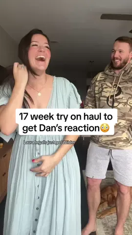 Which one do you think Dan liked the most? 🤣🙈 There are so many more that I didn’t try on in this video so head to my gram to see all of them 😍 I had all of this in my cart sitting because I couldn’t decide which ones to get and Dan went and snatched ALL of them up! I don’t think he regrets it though 😏🤣 #danandsam #couplecontent #couplecomedy #couplehumor #tryonhaul #pregnantlife #maternity #husbandreacts #husbandreaction #reactions 