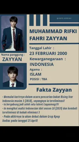 Happy birthday ajayy 🥳🥳 zay tinggal di korea emng sulit, tp dgn tmn” yg baik”, dan agensi yg keren jga, semoga ttp bisa ngelaksanain ibadah ya. Semoga kedepannya makin sukses zay 😇#CapCut #zayyan #anakpiyik🐣 #xodiac자얀 #foryouu #fypシ #bday 