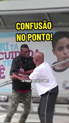 CONFUSÃO NO PONTO! 🤣#toninhotornado #fyp #pegadinha 