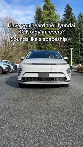 The 2024 Hyundai KONA EV is out of this world! 🛸  #spaceship #hyundai #electriccar #konaev #cartok 