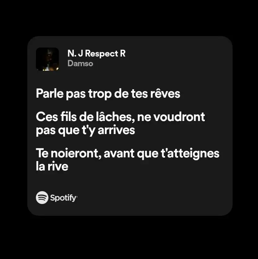 Réel | #damso #musique #citation #spotify #rap #paroles #lyrics #fyp 