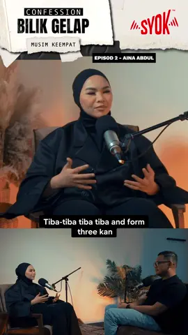 Aina Abdul berkongsi detik kali terakhir menatap wajah ayahnya sebelum disahkan meninggal dunia ketika dia menyertai pertandingan nyanyian di Negeri Sembilan. Aina menyifatkan arwah ayahnya ialah peminat nombor satu dirinya.  Malah, Aina mengejutkan apabila berkongsi tidak mahu lagu menggunakan jenama 'A Night With Aina Abdul' selepas beberapa siri konsert yang dijalankan dianggap meninggalkan pengalaman 'pahit'. SYOK - Confession Bilik Gelap S4EP02 #SYOK #SYOKPodcast #CBG #fyp 